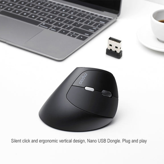 Rapoo MV20 Ergonomic Wireless Silent Vertical Mouse(Silent Version)