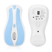 PR-01 1600 DPI 7 Keys Flying Squirrel Wireless Mouse 2.4G Gyroscope Game Mouse(White Blue)