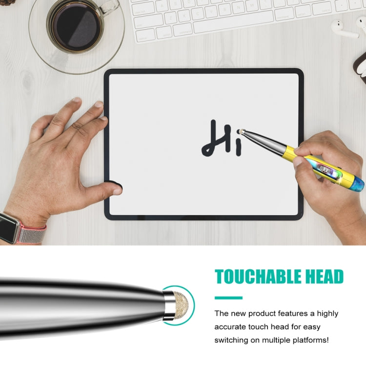 PR-A18 2.4G Charge Mouse Pen Handwritten Glow Wireless Mouse Pen(Green)
