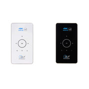 C6 1G+8G Android System Intelligent DLP HD Mini Projector Portable Home Mobile Phone Projector， EU Plug (Black)