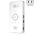 C6 1G+8G Android System Intelligent DLP HD Mini Projector Portable Home Mobile Phone Projector， US Plug (White) - free shipping - PMC Jewellery - Order now!