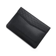 Horizontal  Embossed Notebook Liner Bag Ultra-Thin Magnetic Holster, Applicable Model: 13-14 inch( Black)