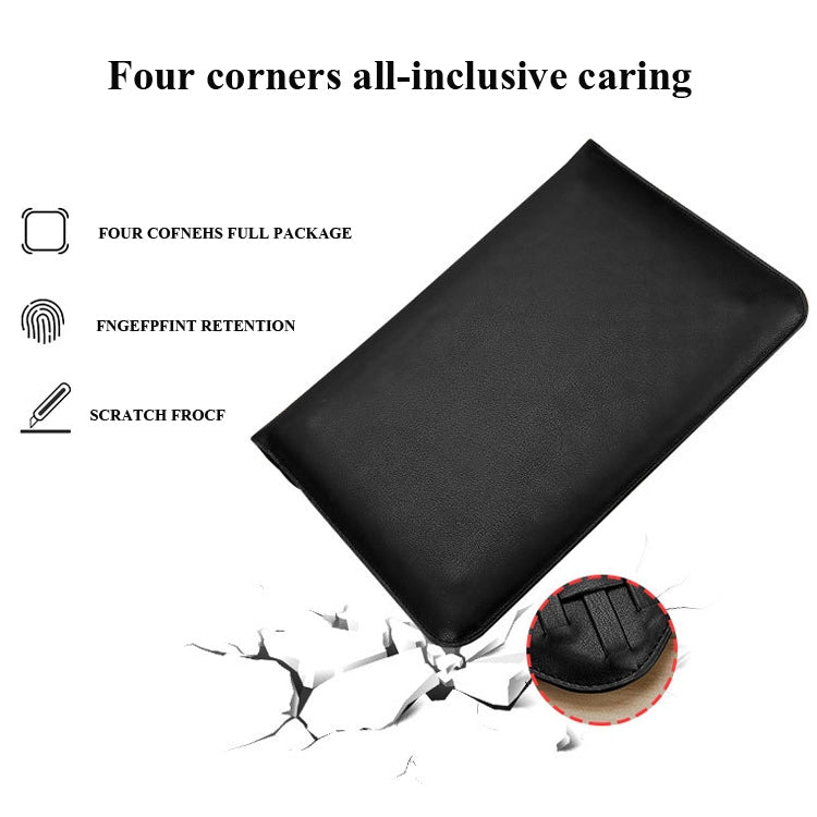 Hand-Woven Computer Bag Notebook Liner Bag, Applicable Model: 12 inch (A1534)(Silver)