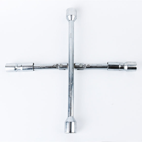 350mm Folding Cross Sleeve Car Tire Wrench, Specification: 17/19/21/23mm