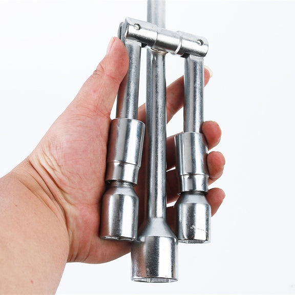 350mm Folding Cross Sleeve Car Tire Wrench, Specification: 17/19/21/23mm