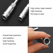 T-Wrench Car Assembly Repair Sleeve Wrench Hexagon Lengthening Socket, Specification: 8mm