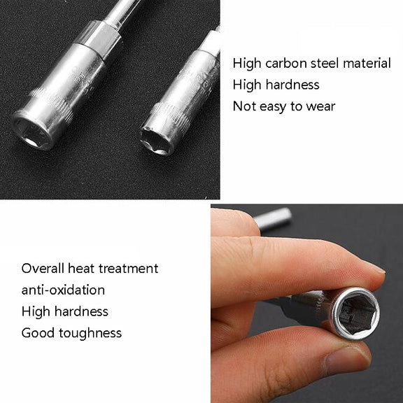 T-Wrench Car Assembly Repair Sleeve Wrench Hexagon Lengthening Socket, Specification: 14mm