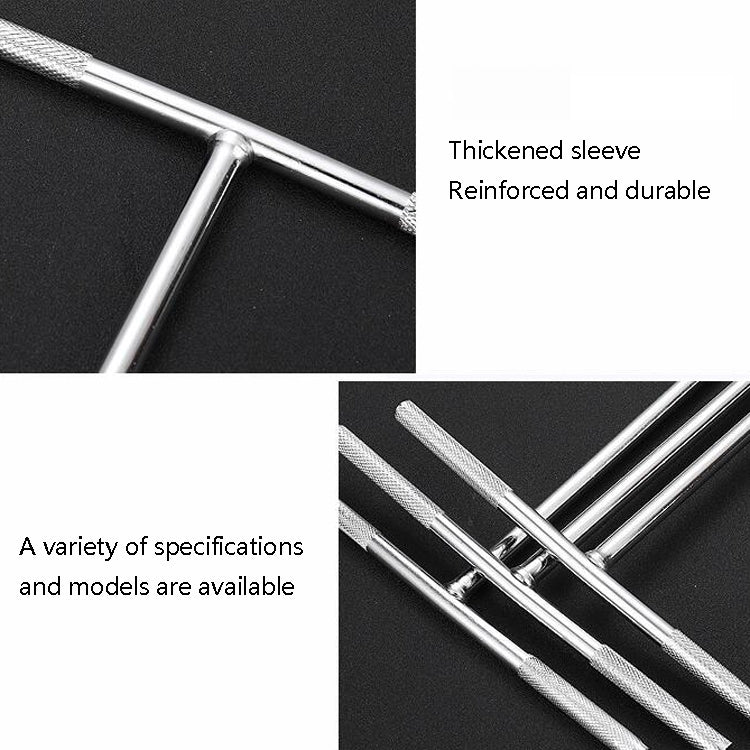 T-Wrench Car Assembly Repair Sleeve Wrench Hexagon Lengthening Socket, Specification: 17mm