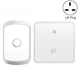 CACAZI FA50 1 For 1 Push-button Self-generating Wireless Doorbell, Plug:UK Plug(White) - Wireless Doorbell by CACAZI | Online Shopping South Africa | PMC TechLife | Buy Now Pay Later Mobicred