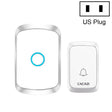 CACAZI A50 1 For 1 Wireless Music Doorbell without Battery, Plug:US Plug(White) - free shipping - PMC TechLife - Order now!
