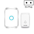 CACAZI A50 1 For 1 Wireless Music Doorbell without Battery, Plug:EU Plug(White) - free shipping - PMC TechLife - Order now!