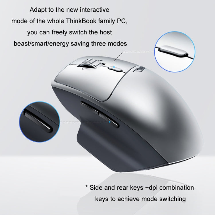 Lenovo ThinkBook Bluetooth Wireless Dual Mode Interactive Design Mouse(Creator)