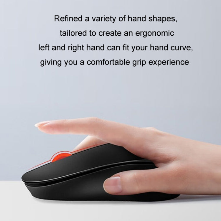 Lenovo Thinkplus M80 Office Lightweight Ergonomic Laptop Mouse, Specification: Wireless