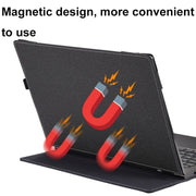 For Samsung Galaxy Book 4 Pro 14 Inch Leather Laptop Anti-Fall Protective Case(Black)