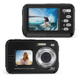 WDC901 3.5m Waterproof 48MP HD Dual Screen Outdoor Sports Digital Camera US Plug(Black) - Children Cameras by PMC TechLife | Online Shopping South Africa | PMC TechLife | Buy Now Pay Later Mobicred