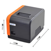 Xprinter XP-T58L 58mm Supermarket Cashier Receipt Thermal Printer, Spec: Parallel Port(EU Plug)