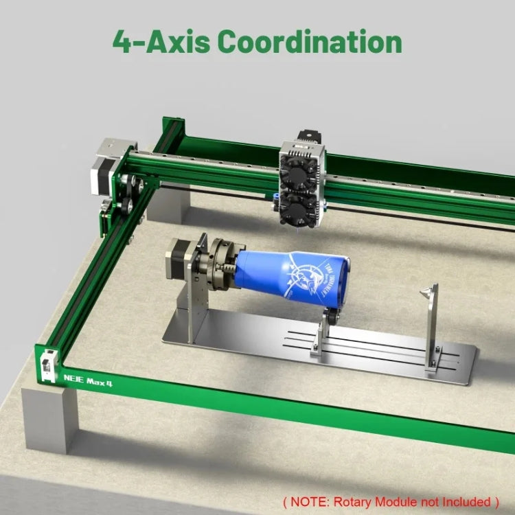 NEJE MAX 4 E80 750 X 460mm DIY CNC Desktop 3D Laser Engraving Machine