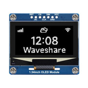 Waveshare 1.54 Inch OLED Display Module, 128��64 Resolution, SPI / I2C Communication(White)