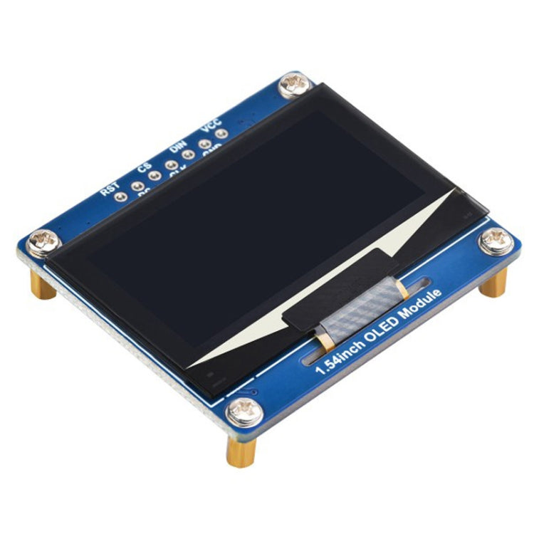 Waveshare 1.54 Inch OLED Display Module, 128��64 Resolution, SPI / I2C Communication(Blue)
