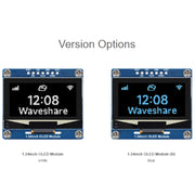 Waveshare 1.54 Inch OLED Display Module, 128��64 Resolution, SPI / I2C Communication(Blue)