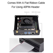 Waveshare 25334 For Jetson Orin Aluminum Alloy Case With Camera Holder