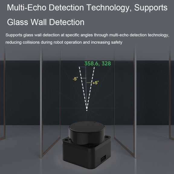 Waveshare 24782 DTOF Laser Lidar Sensor STL27L, 360 Degree Omni-Directional Lidar, UART Bus