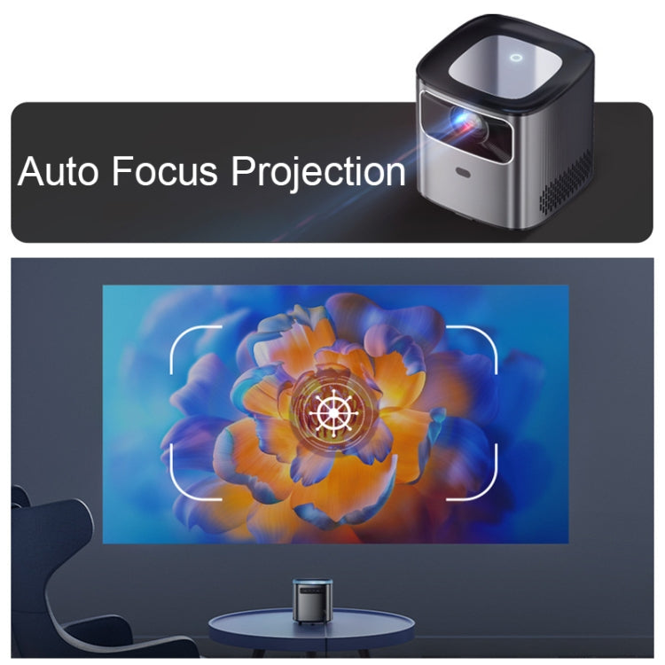 P3 Mini Home HD Projector Portable 1080P Dual-Band 5G WiFi Smart Voice Projector(AU Plug)