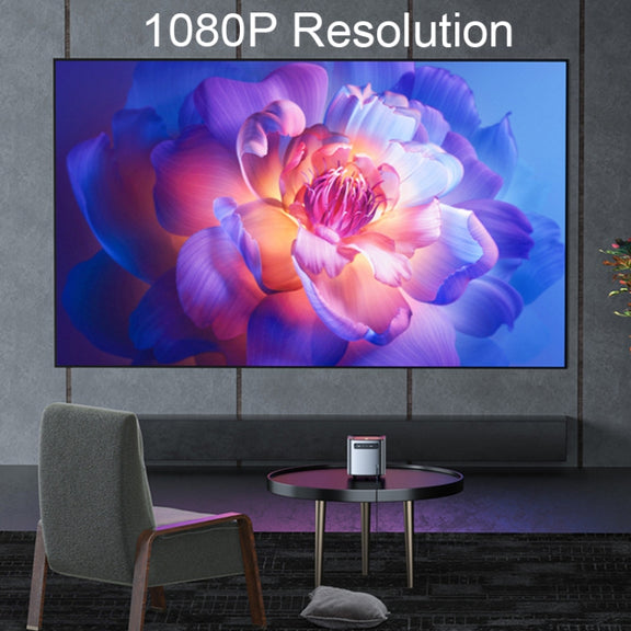 P3 Mini Home HD Projector Portable 1080P Dual-Band 5G WiFi Smart Voice Projector(AU Plug)
