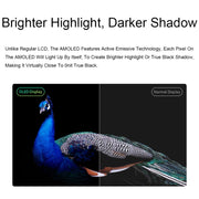 Waveshare 13.3 Inch 2K 2560×1440 HDMI/Type-C Display Interface AMOLED Touch Display(EU Plug)
