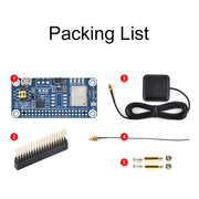 Waveshare For Raspberry Pi LC29H Series Dual-Band L1+L5 Positioning GPS Module, Spec: (BS) GPS/RTK HAT