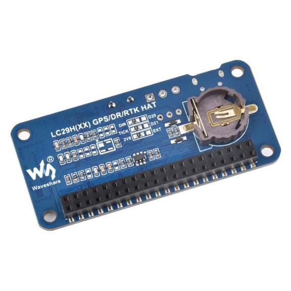 Waveshare For Raspberry Pi LC29H Series Dual-Band L1+L5 Positioning GPS Module, Spec: (BS) GPS/RTK HAT