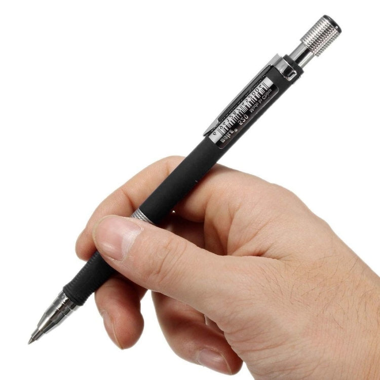 Baile 2.0mm Exam Push-out Drawing Drawing Writing Activity Automatic 2B Pencil, Color:Blue