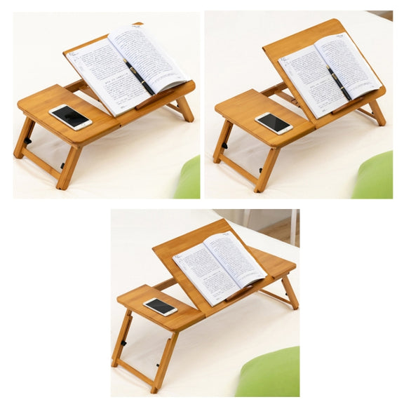 741ZDDNZ Bed Use Folding Height Adjustable Laptop Desk Dormitory Study Desk, Specification: Large 88cm