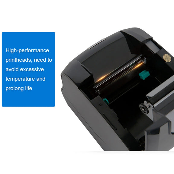 Xprinter XP-365B 80mm Thermal Label Printer Clothing Tag Supermarket Barcode Printer, Plug: US Plug(Bluetooth Version)