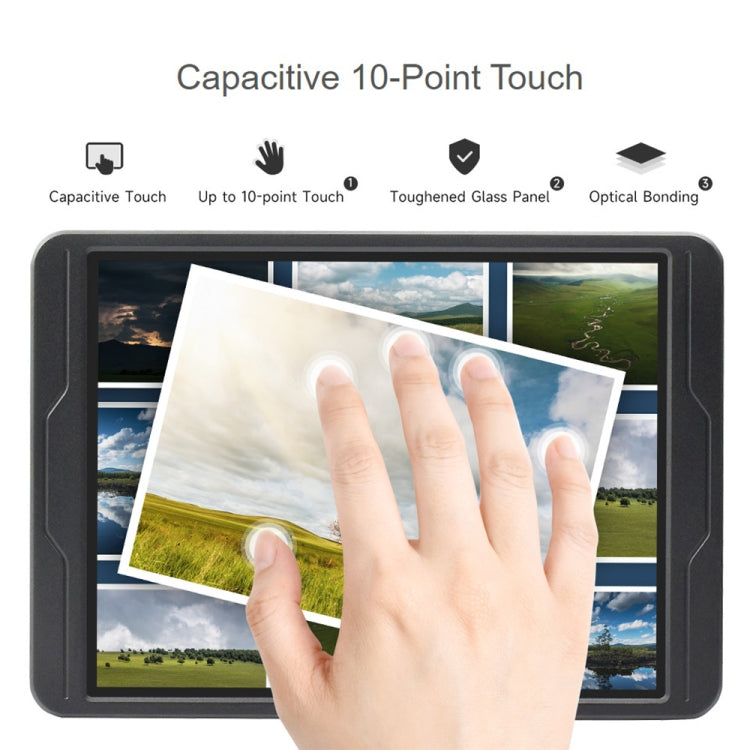 Waveshare 8 Inch 2K IPS 1536��2048 Optical Bonding Toughened Glass Panel Touch Display, Plug:EU Plug