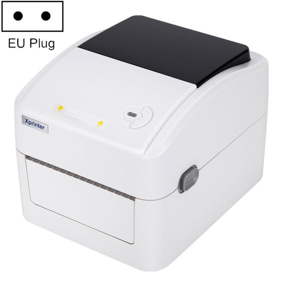 Xprinter XP-420B 108mm Express Order Printer Thermal Label Printer, Style:USB+LAN Port(EU Plug)