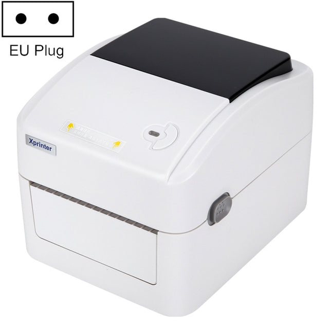 Xprinter XP-420B 108mm Express Order Printer Thermal Label Printer, Style:USB+LAN Port(EU Plug)
