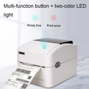Xprinter XP-420B 108mm Express Order Printer Thermal Label Printer, Style:USB+LAN Port(AU Plug)