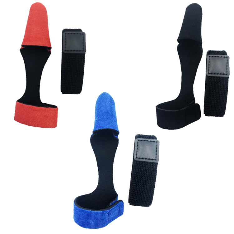 Fish Rod Protective Cover High Elasticity Pole Guard Cap + Lashing Strap Set(Blue)
