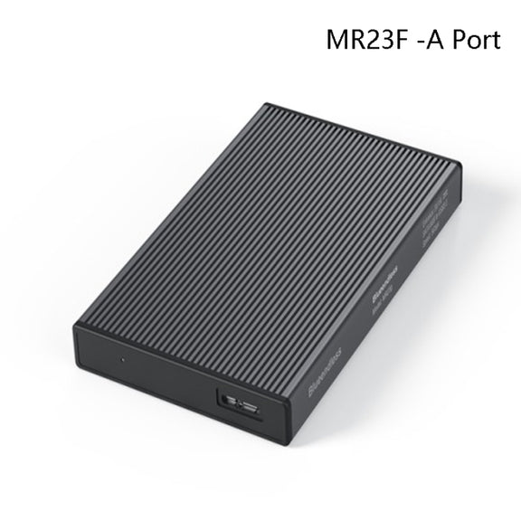 Blueendless 2.5 inch Mobile Hard Disk Box SATA Serial Port USB3.0 Free Tool SSD, Style: MR23F -A Port