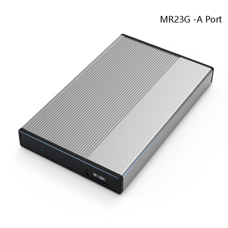 Blueendless 2.5 inch Mobile Hard Disk Box SATA Serial Port USB3.0 Free Tool SSD, Style: MR23G -A Port