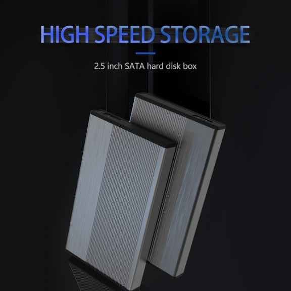 Blueendless 2.5 inch Mobile Hard Disk Box SATA Serial Port USB3.0 Free Tool SSD, Style: MR23G -A Port