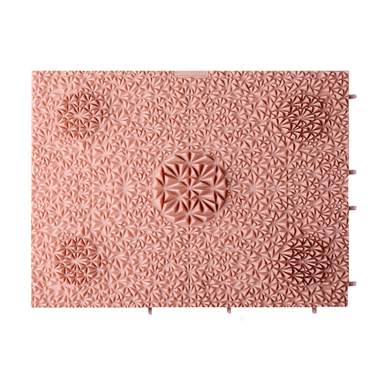 Home Foot Massage Cushion Fitness Toe Pressing Board(Peacock Pink)