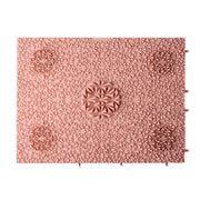 Home Foot Massage Cushion Fitness Toe Pressing Board(Peacock Pink)