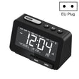 K5 Wireless Bluetooth Speaker Desktop Alarm Clock Radio, Specification: EU Plug(Black) - Desktop Speaker by PMC TechLife | Online Shopping South Africa | PMC TechLife | Buy Now Pay Later Mobicred