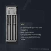 NITECORE Dual Slot Smart Charger(UI2)