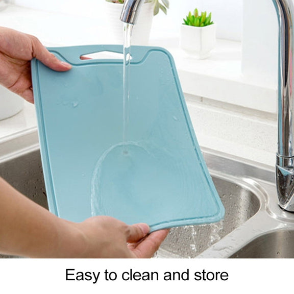 Silicone Anti-mildew And Heat-resistant Vegetable Cutting Board For Household Kitchen(Green)
