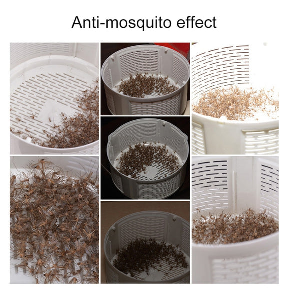 Household Mute Inhalation Photocatalyst USB Physical Mosquito Killer 365-White(USB)