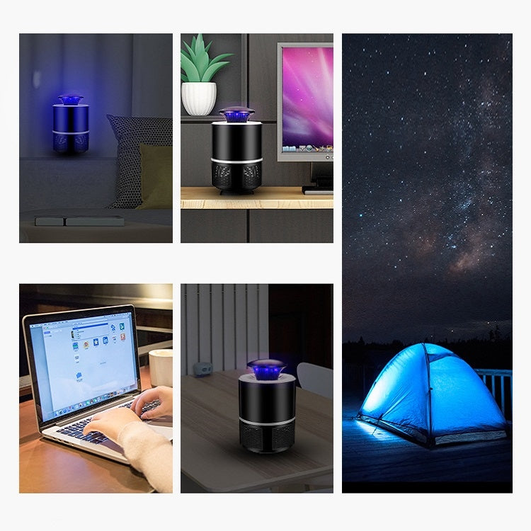 Household Mute Inhalation Photocatalyst USB Physical Mosquito Killer 365-White(USB)