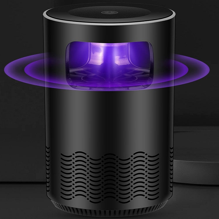 Household Mute Inhalation Photocatalyst USB Physical Mosquito Killer Small Q-Black(USB Direct)